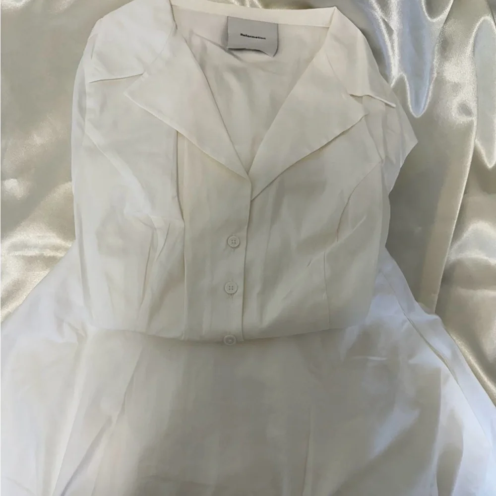 Reformation Chrissa Two Piece in White *NEW* - Picture 4 of 6